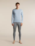 Men's Merino 200 Oasis Long Sleeve Crewe Zinc Blue - 3