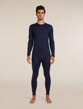 Men’s Merino 200 Oasis Long Sleeve Crew Thermal Top Glacier - 3