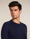 Men’s Merino 200 Oasis Long Sleeve Crew Thermal Top Glacier - 6