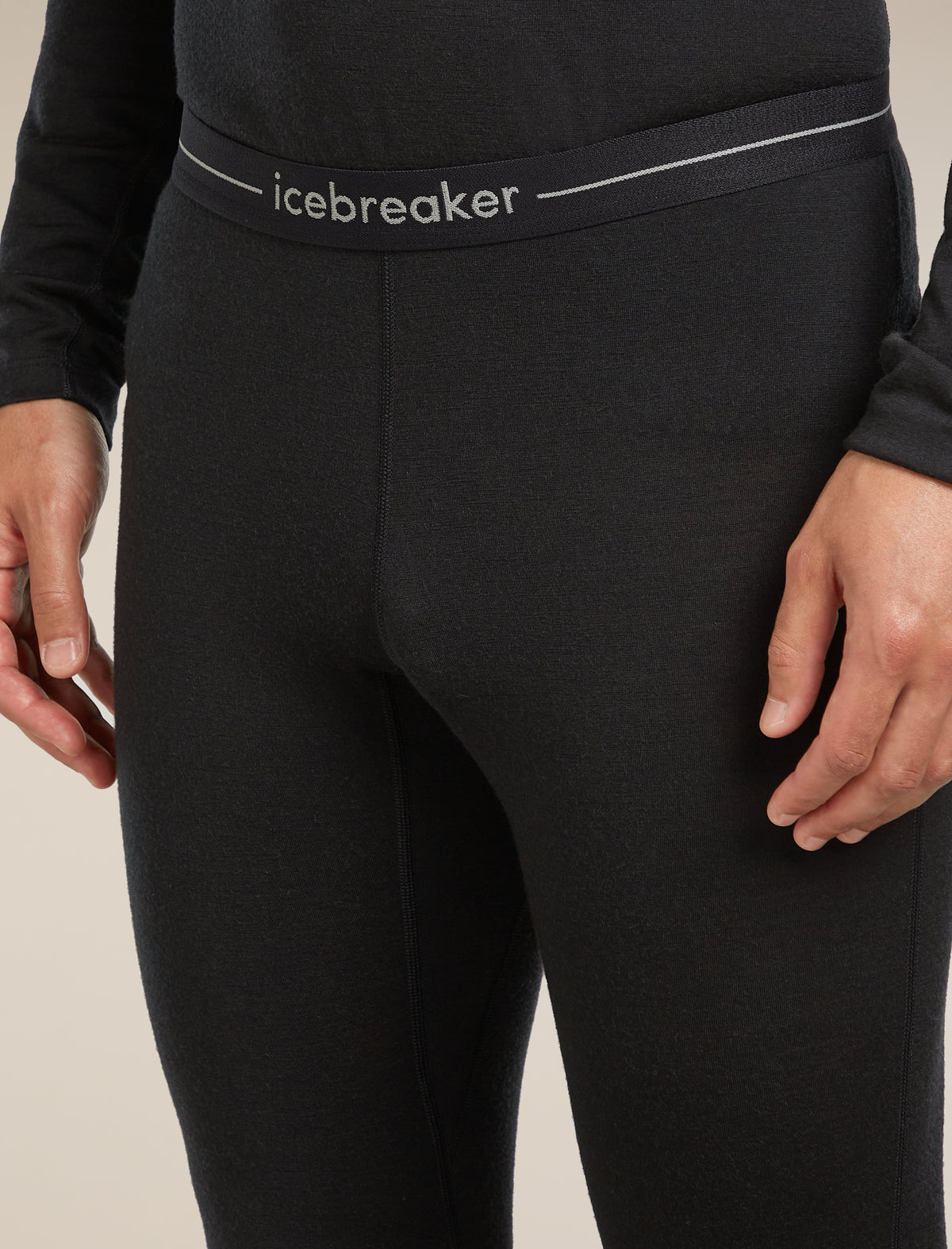 Men’s Merino 200 Oasis 3/4 Thermal Leggings Black - 6