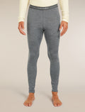 Men’s Merino 200 Oasis Thermal Leggings Gritstone Hthr - 1
