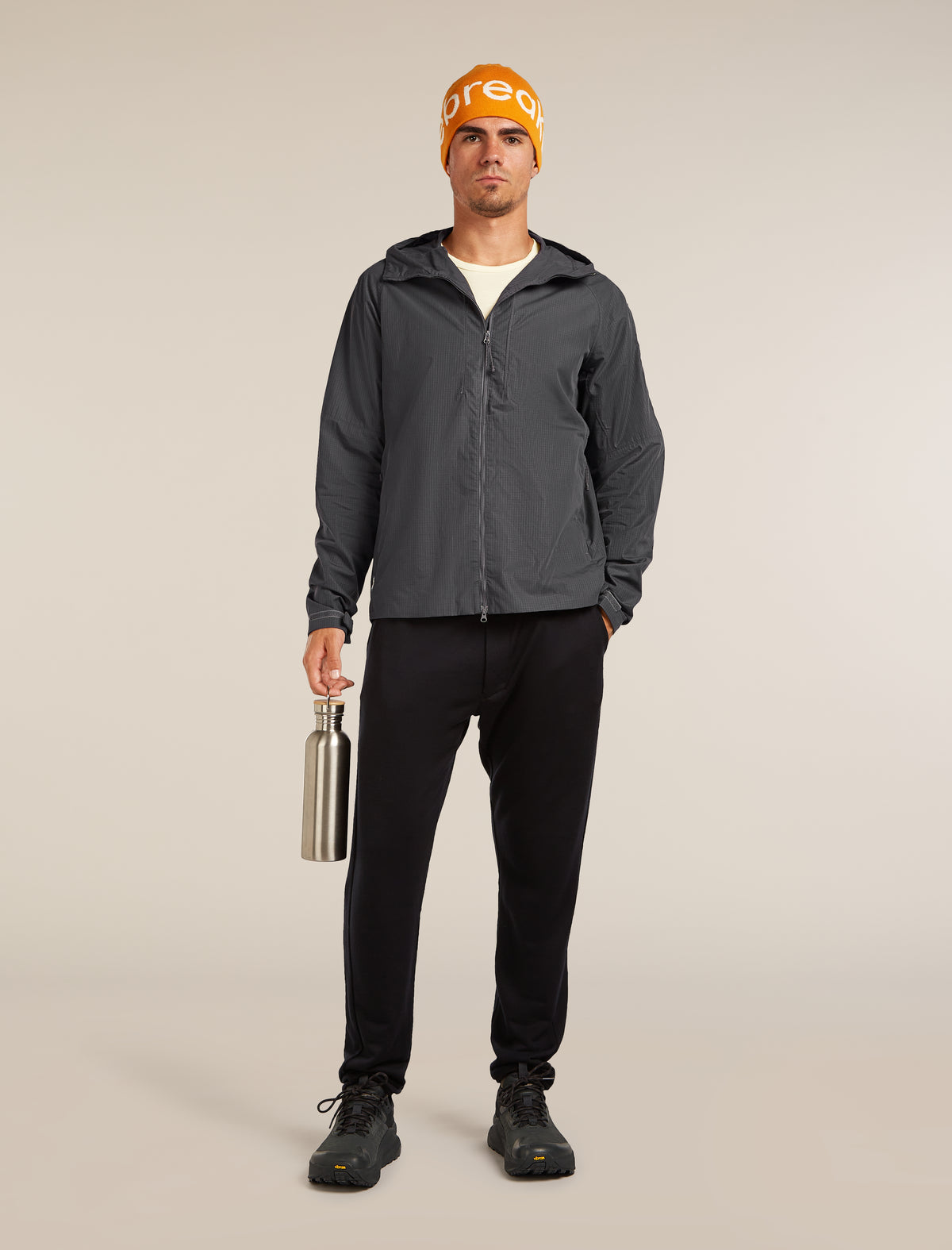 Men’s Merino 200 Oasis Thermal Leggings Gritstone Hthr - 4