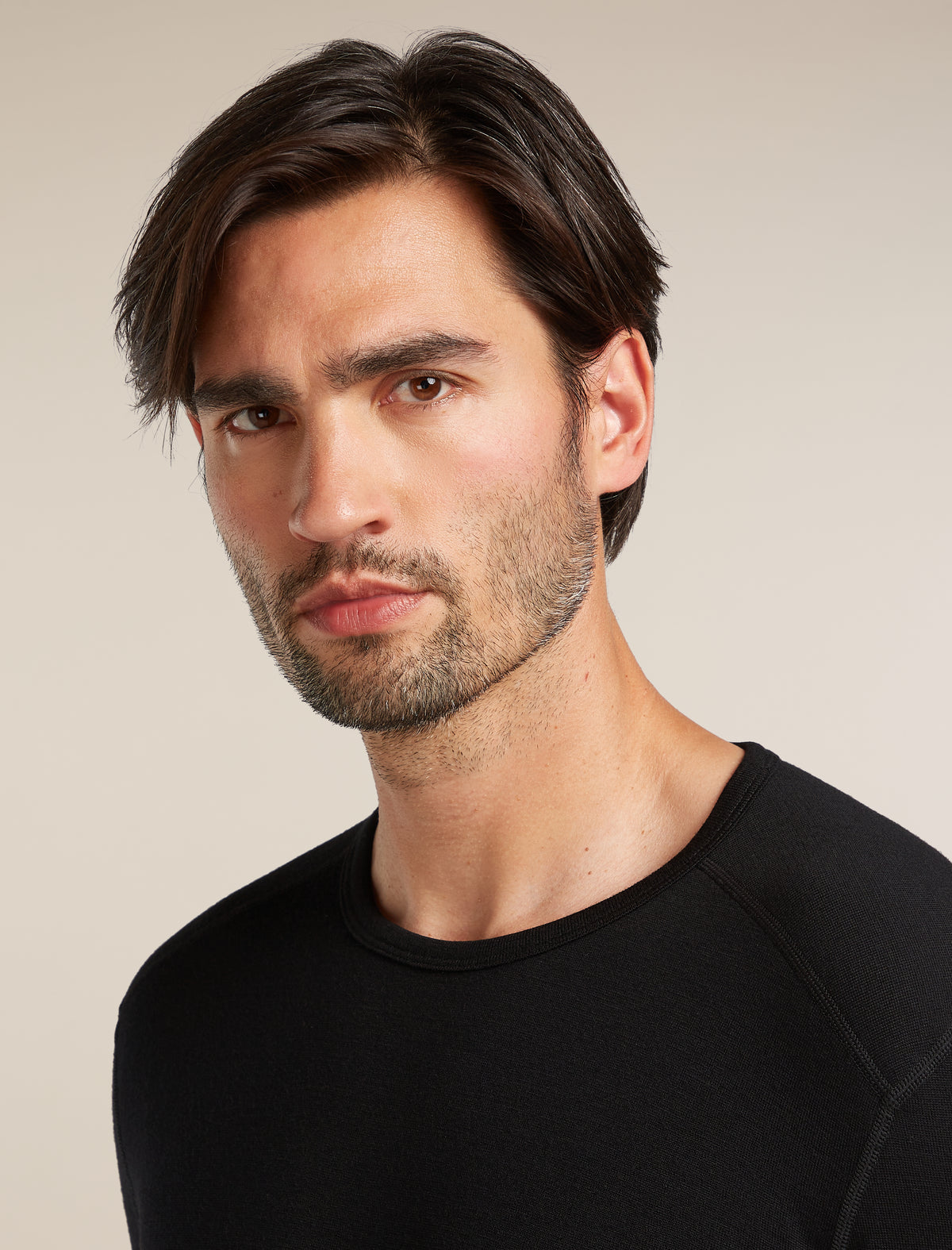 Merino 260 Tech Long Sleeve Crew Thermal Top Black - 7