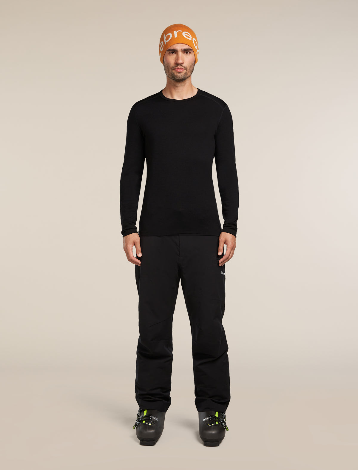 Merino 260 Tech Long Sleeve Crew Thermal Top Black - 4