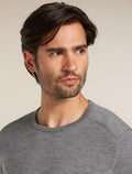 Men’s Merino 260 Oasis Long Sleeve Crew Thermal Top Gritstone Heather - 11