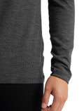 Men’s Merino 260 Oasis Long Sleeve Crew Thermal Top Gritstone Heather - 7