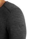 Men’s Merino 260 Oasis Long Sleeve Crew Thermal Top Gritstone Heather - 8