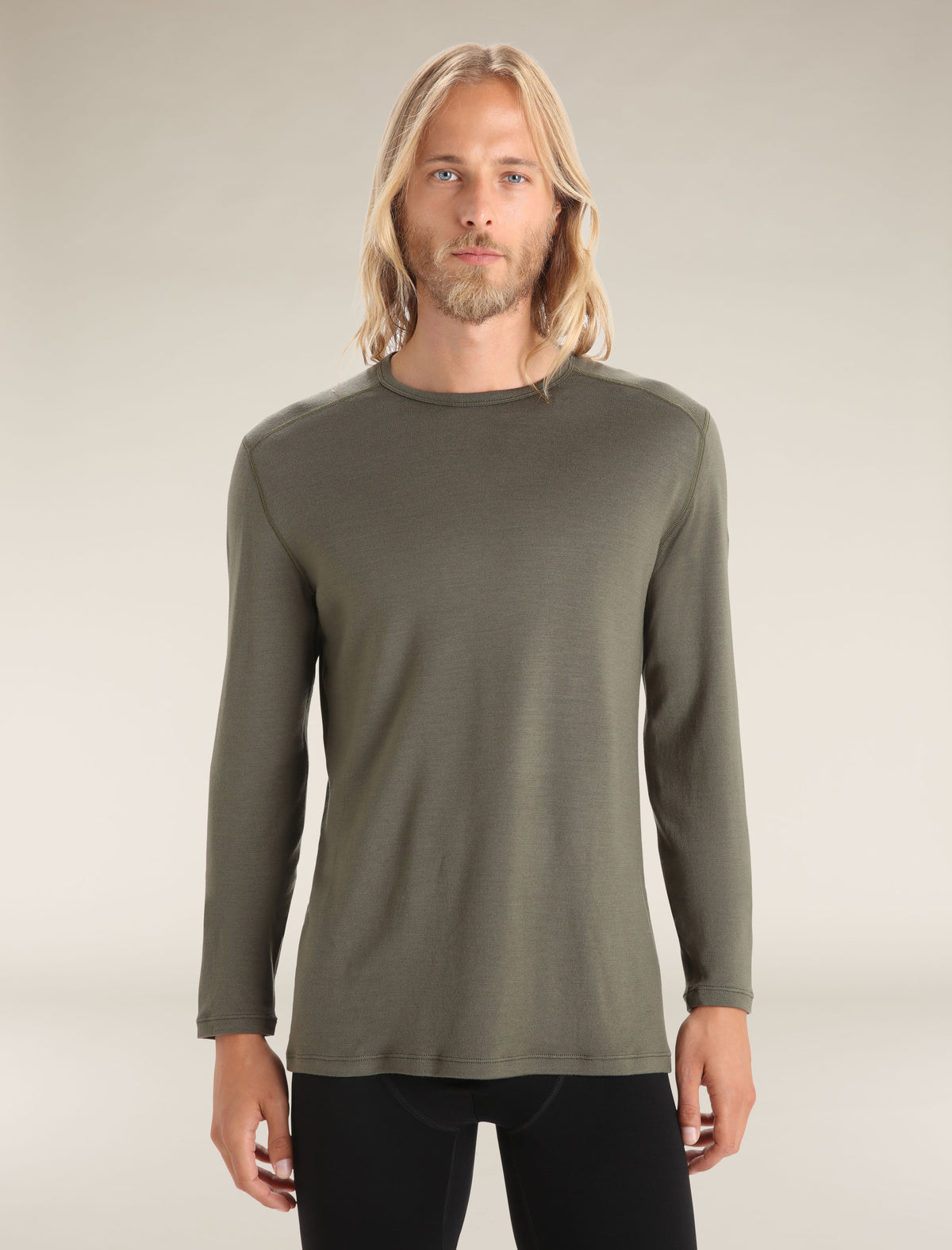 Men’s Merino 260 Tech Long Sleeve Crew Thermal Top Loden - 1