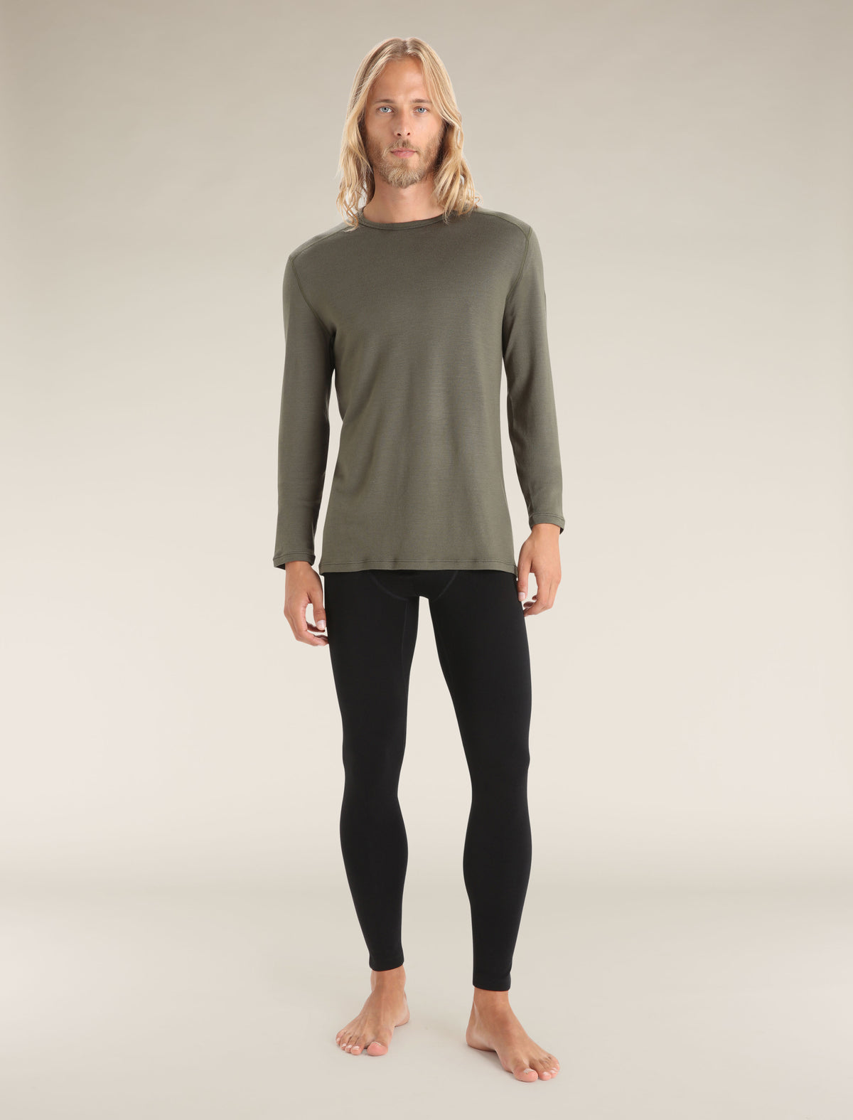 Men’s Merino 260 Tech Long Sleeve Crew Thermal Top Loden - 3