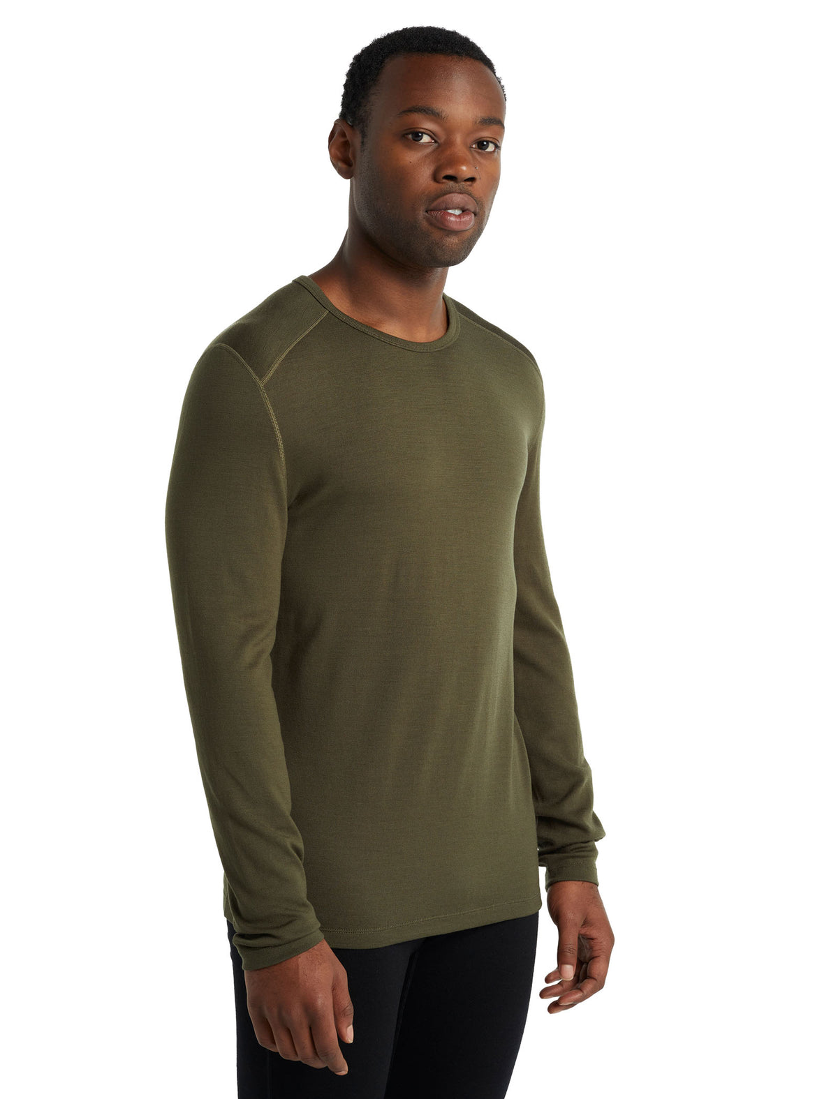 Men’s Merino 260 Tech Long Sleeve Crew Thermal Top Loden - 7