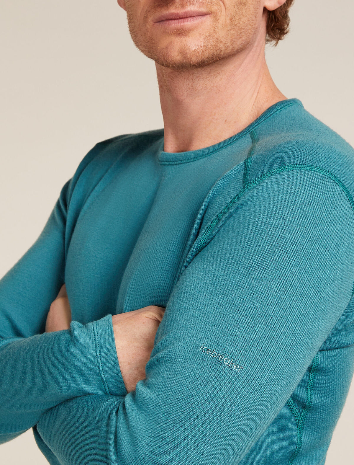Merino 260 Tech Long Sleeve Crew Thermal Top Topaz - 5