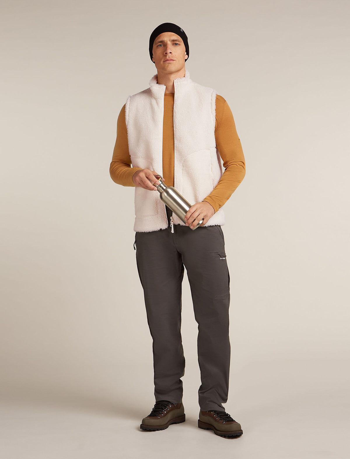 Men’s Merino 260 Tech Long Sleeve Crew Thermal Top Trail - 4