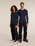 Men’s Merino 260 Tech Long Sleeve Crew Thermal Top Midnight Navy - 1