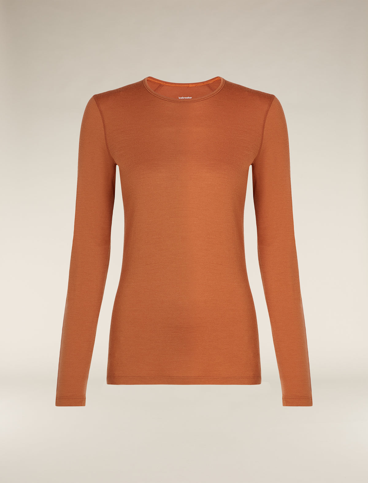 Women’s Merino 200 Oasis Long Sleeve Crew Thermal Top Dusty clay - 7