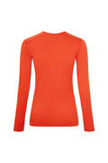 Women’s Merino 200 Oasis Long Sleeve Crew Thermal Top Fervid - 2