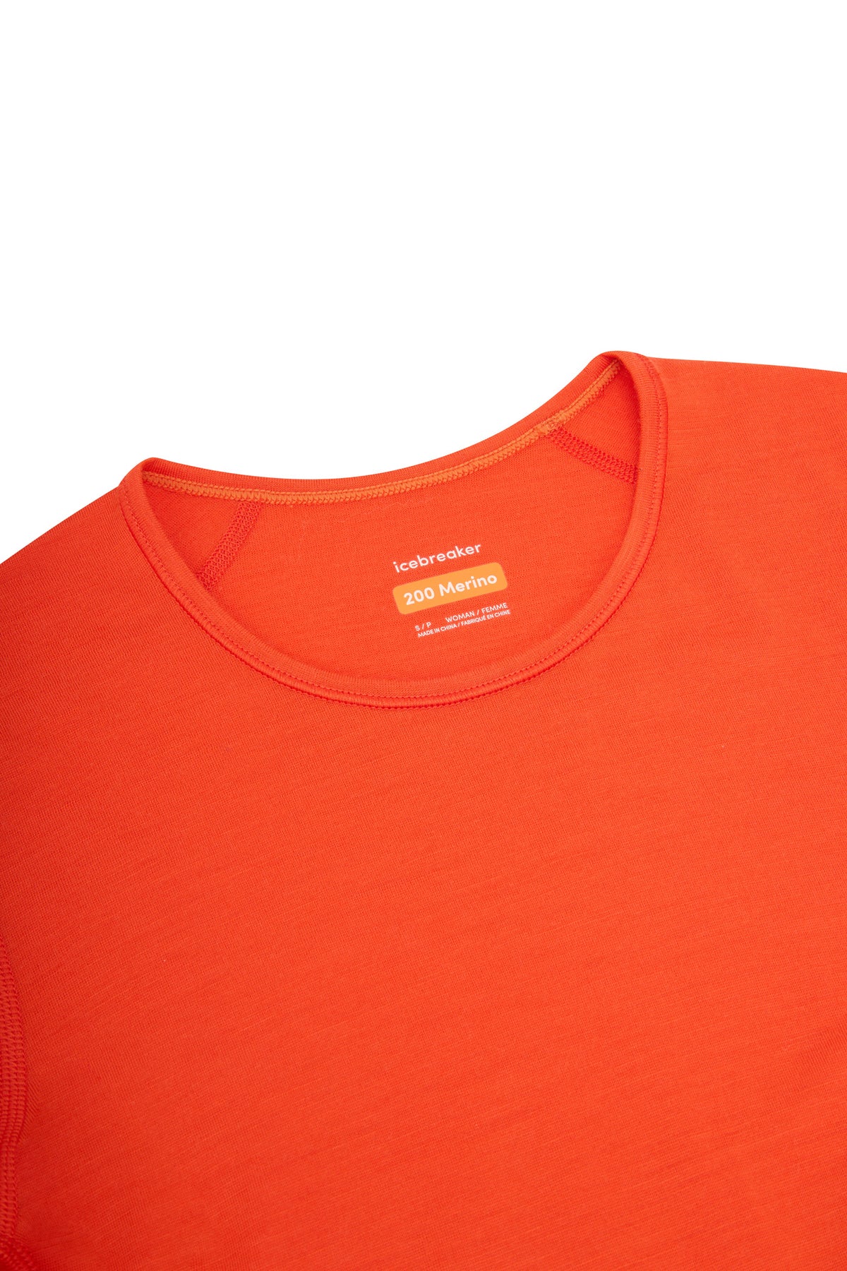 Women’s Merino 200 Oasis Long Sleeve Crew Thermal Top Fervid - 3