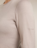 Women’s Merino 200 Oasis Long Sleeve Crewe Pink quartz - 5