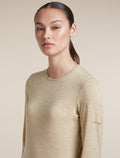 Women's Merino 200 Oasis Long Sleeve Crewe Bay Heather - 6