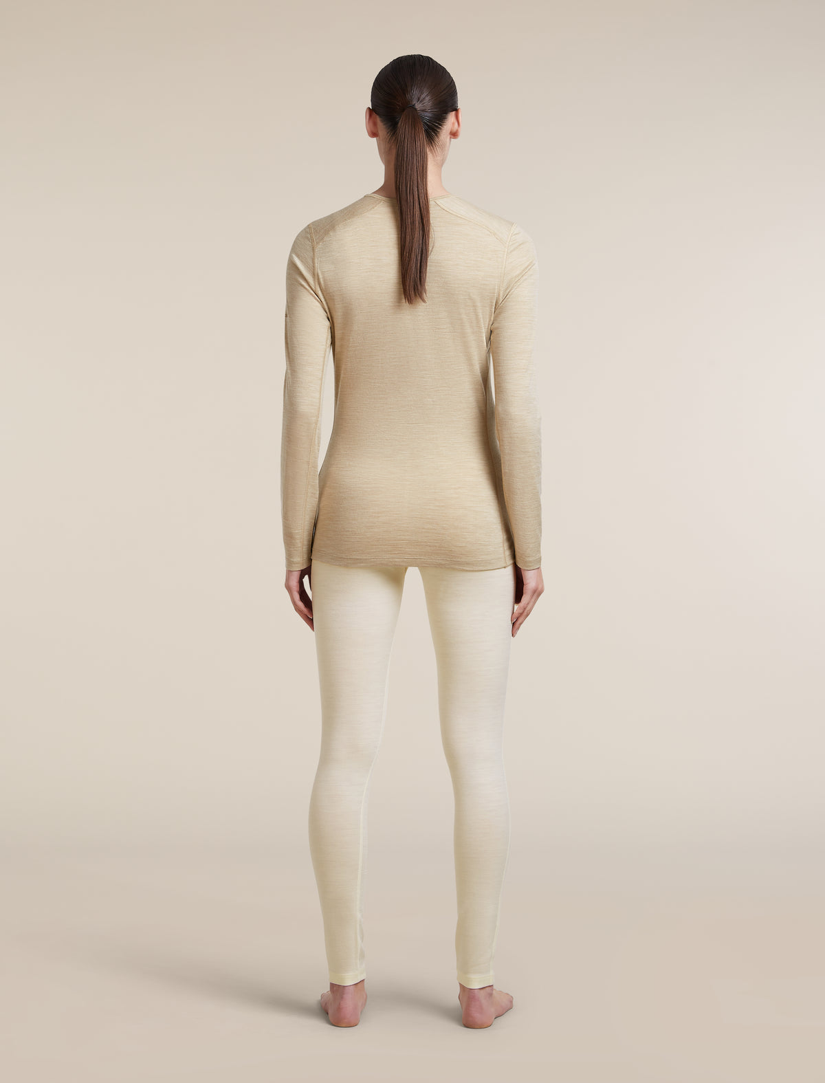 Women's Merino 200 Oasis Long Sleeve Crewe Bay Heather - 7