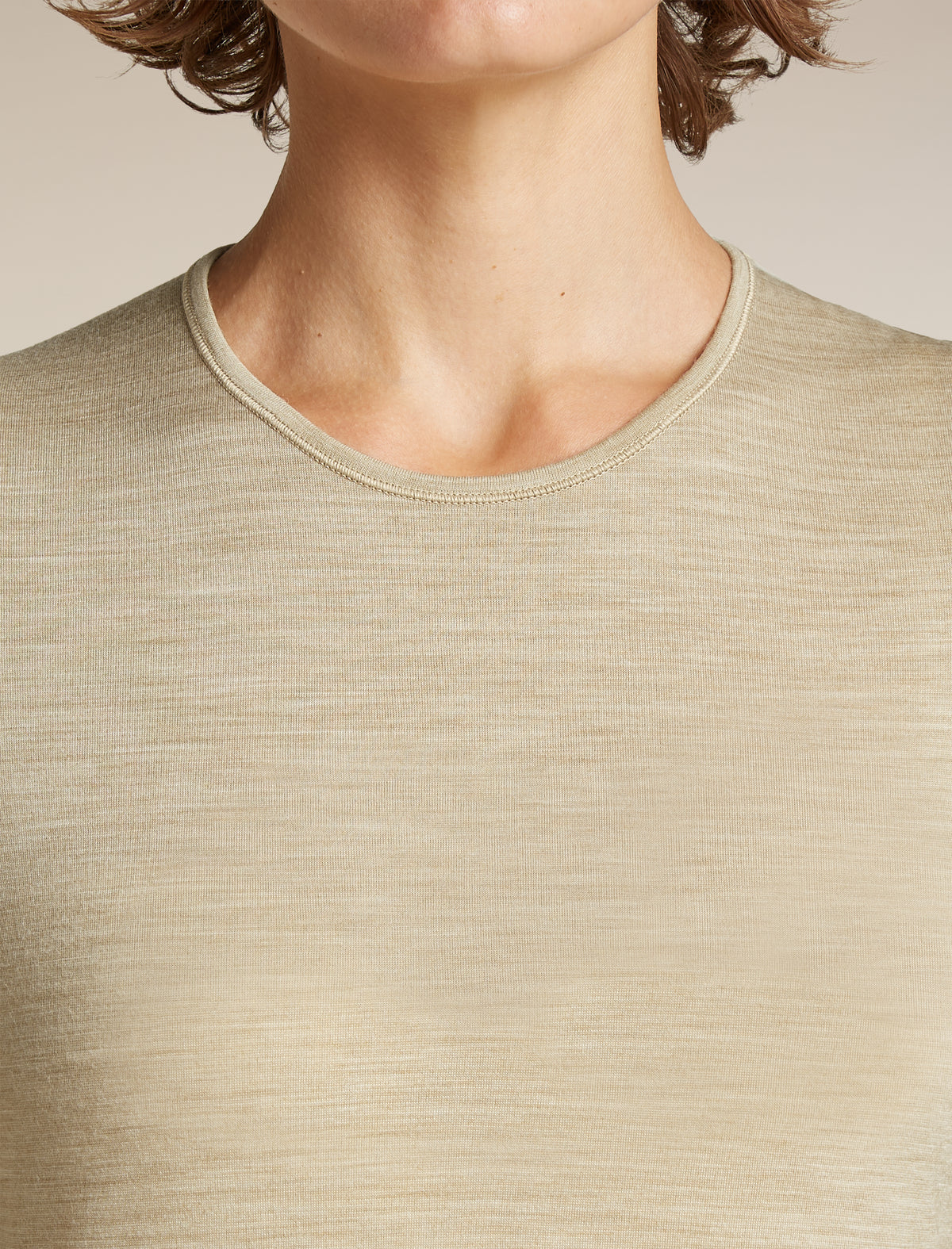 Women's Merino 200 Oasis Long Sleeve Crewe Bay Heather - 8