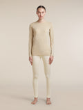 Women's Merino 200 Oasis Long Sleeve Crewe Bay Heather - 3