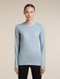 Women's Merino 200 Oasis Long Sleeve Crewe Zinc Blue - 1