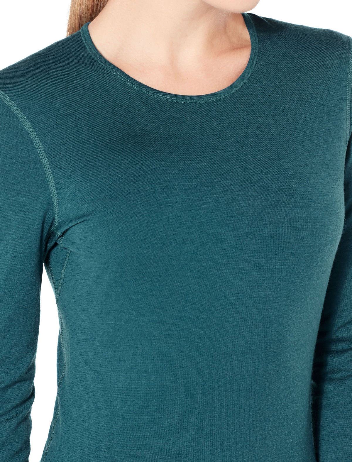 Women’s Merino 200 Oasis Long Sleeve Crew Thermal Top Glacier - 5