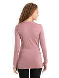 Women’s Merino 200 Oasis Long Sleeve Crew Thermal Top Crystal - 2