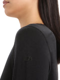 Women’s Merino 200 Oasis Long Sleeve Scoop Thermal Top Black - 5