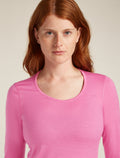 Women’s Merino 200 Oasis Long Sleeve Scoop Thermal Top Pop - 6