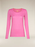 Women’s Merino 200 Oasis Long Sleeve Scoop Thermal Top Pop - 7
