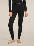 Women’s Merino 200 Oasis Thermal Leggings Black - 1
