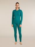 Women’s Merino 200 Oasis Leggings Tidal teal - 3