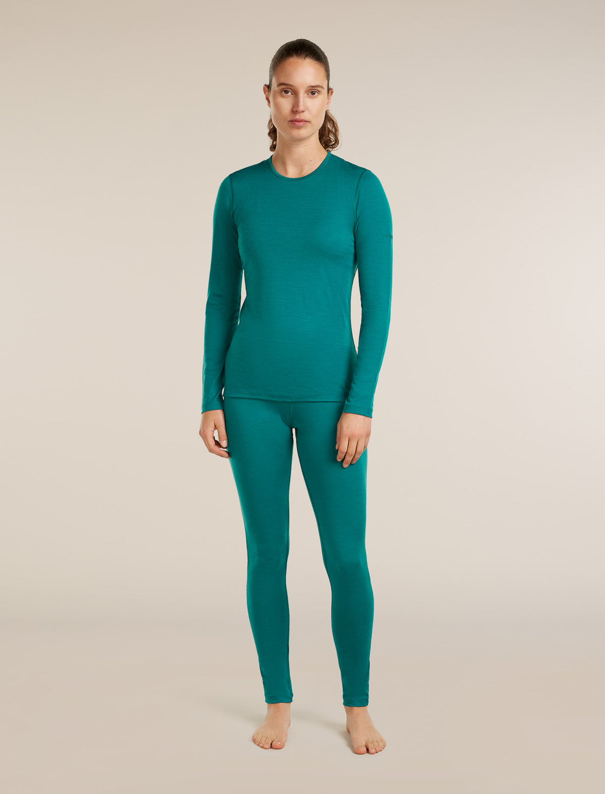 Women’s Merino 200 Oasis Leggings Tidal teal - 3