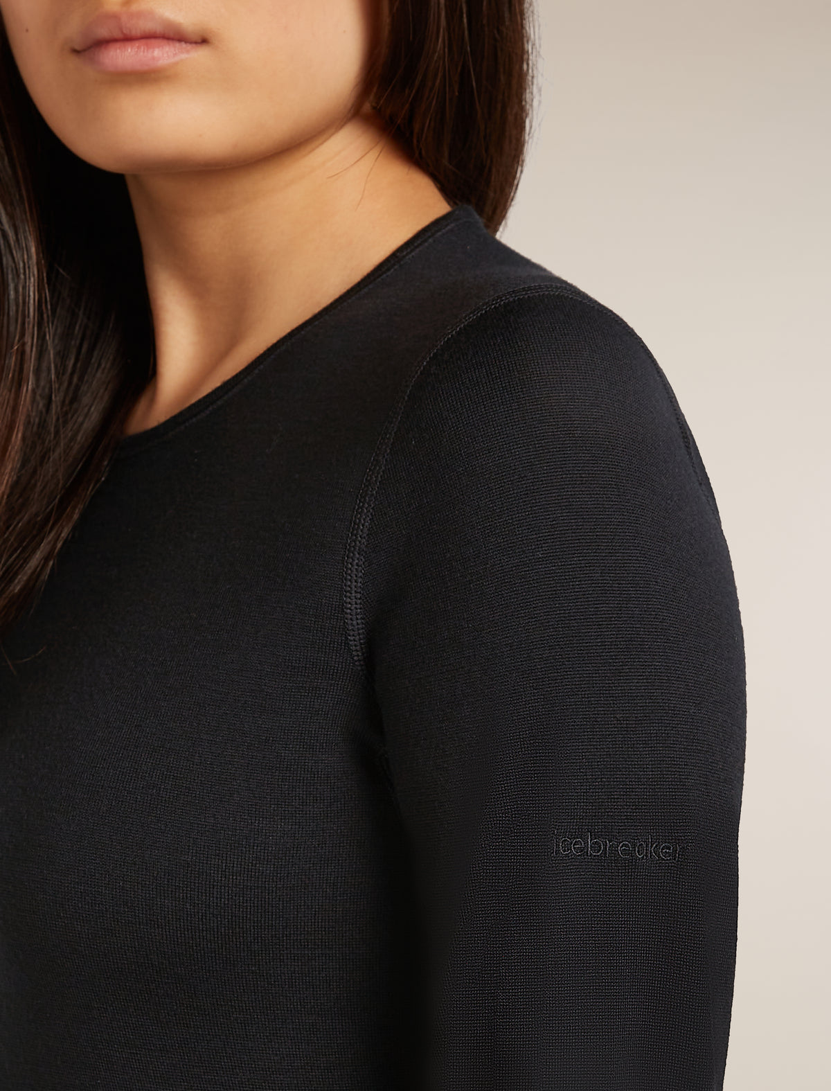 Women’s Merino 260 Tech Long Sleeve Crew Thermal Top Black - 8