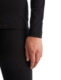 Women’s Merino 260 Tech Long Sleeve Crew Thermal Top Black - 7