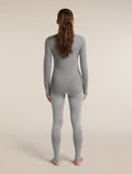 Women's Merino 260 Oasis Long Sleeve Crewe Metro Heather - 6
