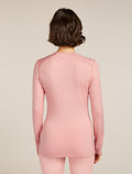 Women’s Merino 260 Tech Long Sleeve Crew Thermal Top Blush - 2