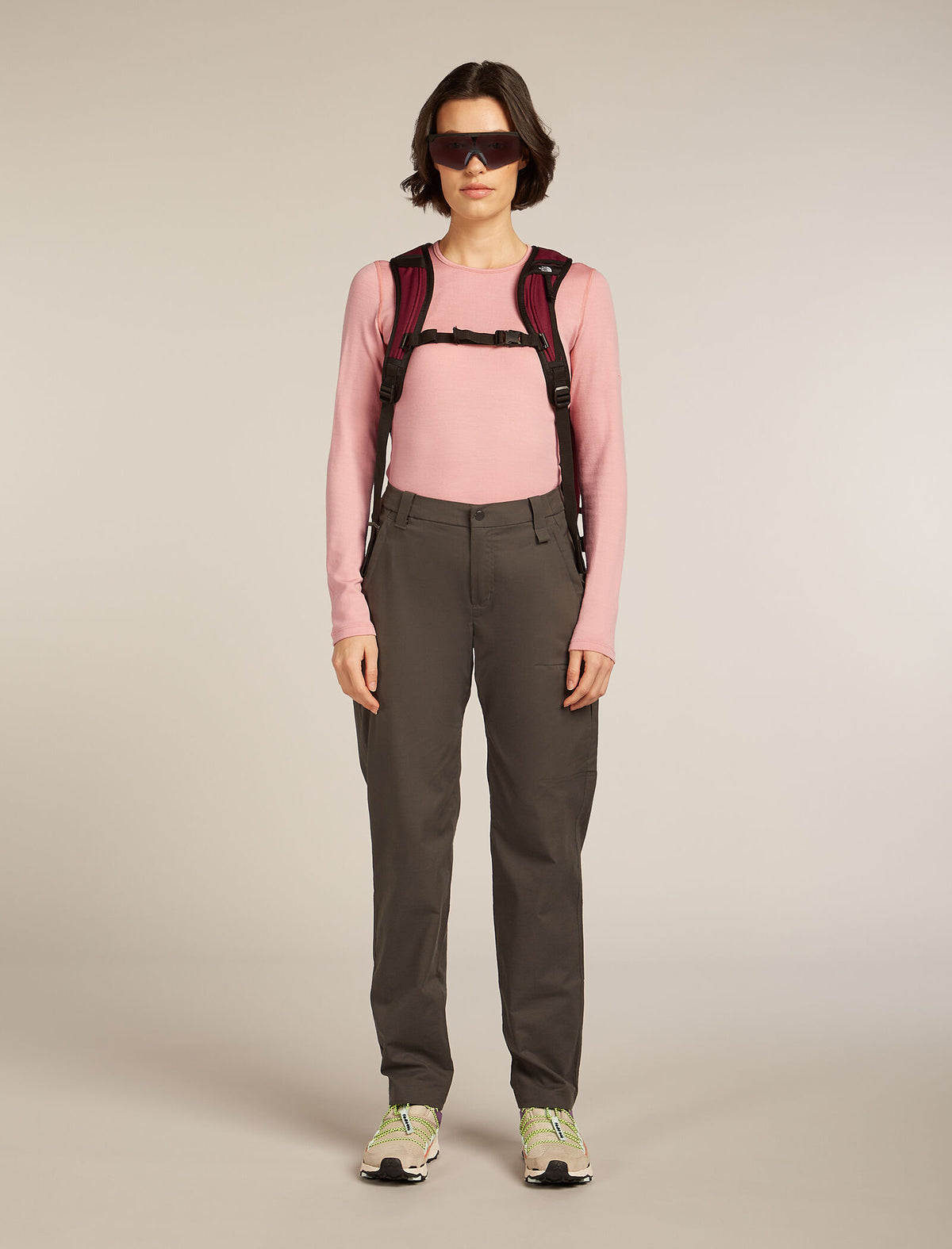 Women’s Merino 260 Tech Long Sleeve Crew Thermal Top Blush - 4