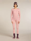Women’s Merino 260 Tech Long Sleeve Crew Thermal Top Blush - 6