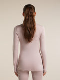 Women's Merino 260 Oasis Long Sleeve Crewe Pink Quartz - 2