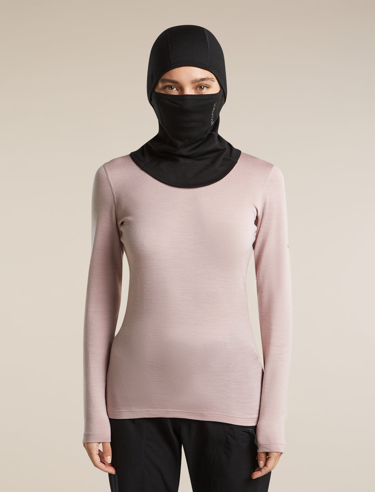 Women's Merino 260 Oasis Long Sleeve Crewe Pink Quartz - 5