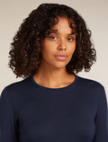 Women’s Merino 260 Tech Long Sleeve Crew Thermal Top Glacier - 7