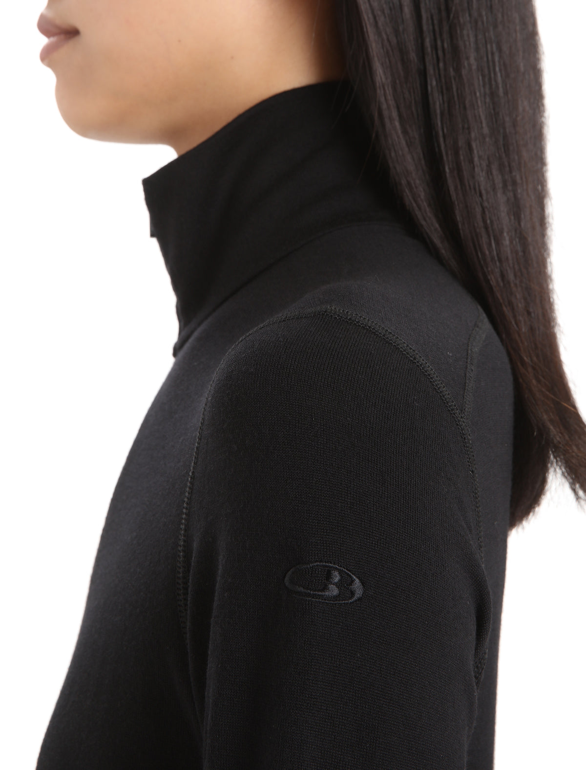 Women’s Merino 260 Tech Long Sleeve Half Zip Thermal Top Black - 5