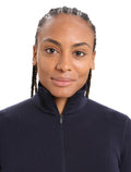 Women’s Merino 260 Tech Long Sleeve Half Zip Thermal Top Glacier - 4