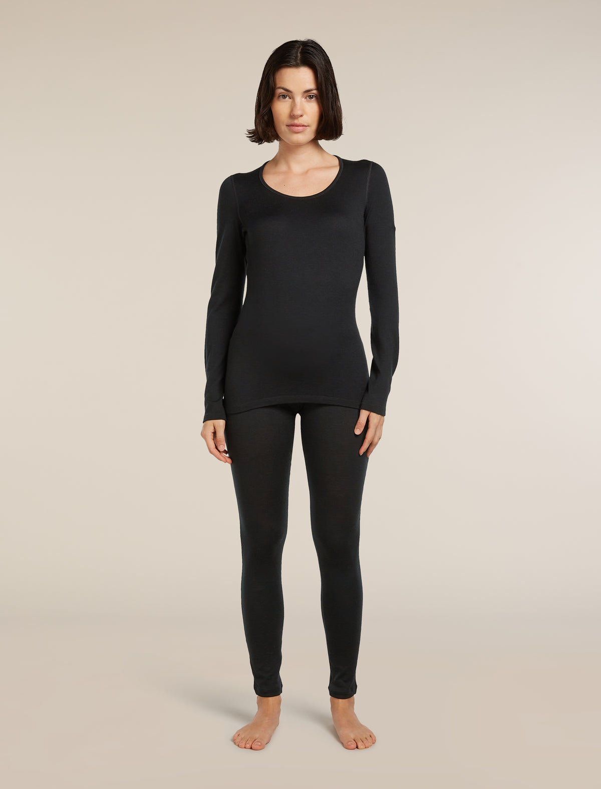 Merino 260 Tech Thermal Leggings Black - 3