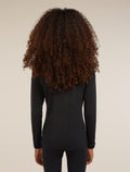 Merino 200 Oasis Long Sleeve Crew Thermal Top Black - 2