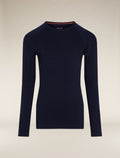 Merino 200 Oasis Long Sleeve Crew Thermal Top Glacier - 15