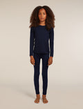 Merino 200 Oasis Long Sleeve Crew Thermal Top Glacier - 5