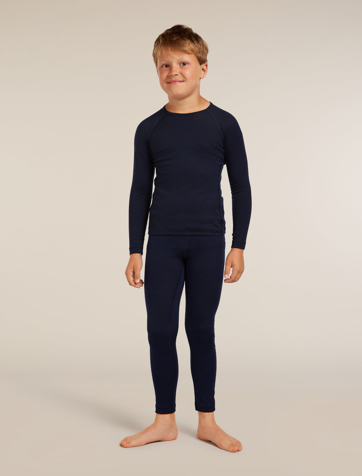 Merino 200 Oasis Long Sleeve Crew Thermal Top Glacier - 6